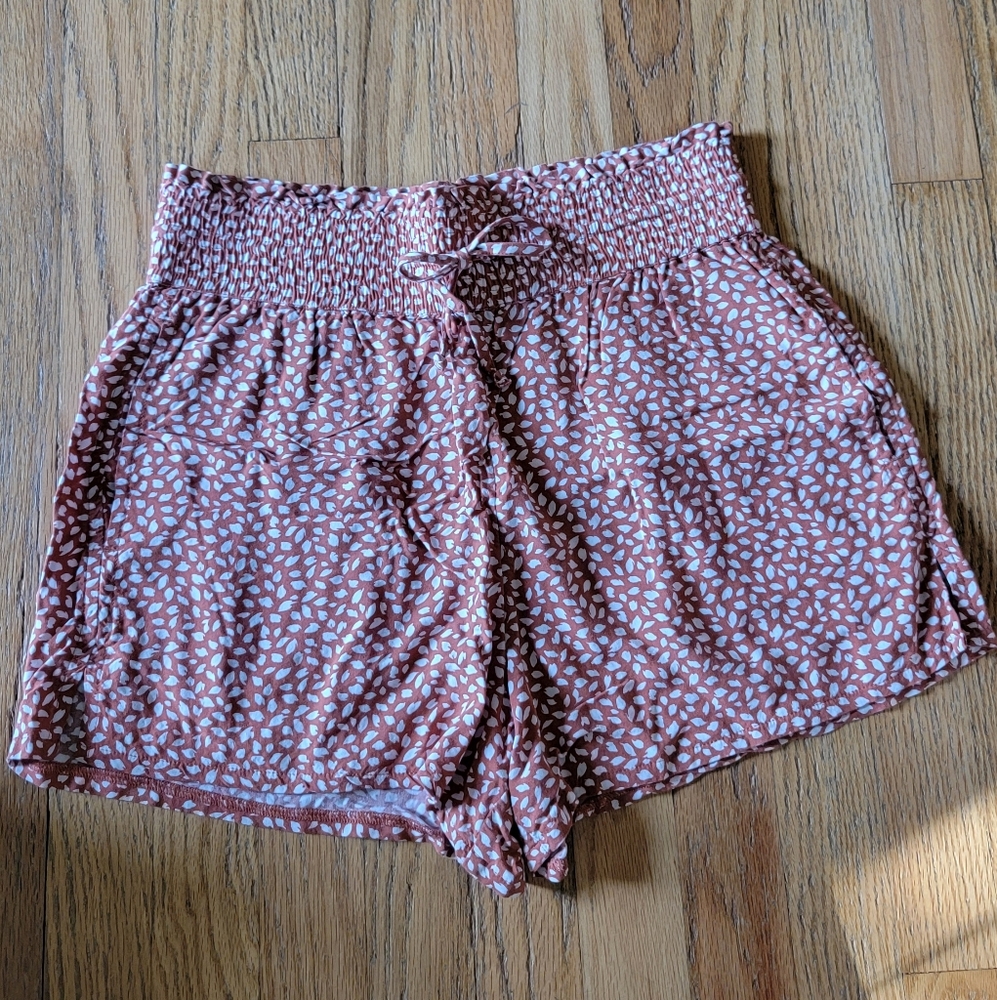 Abercrombie & Fitch Brown Patterned Women Shorts
